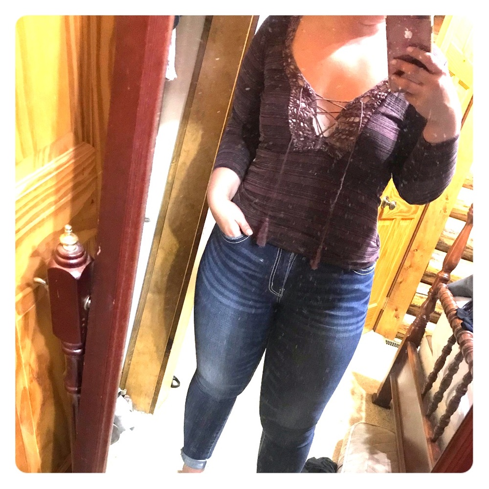 Gimmicks by BKE striped long sleeve